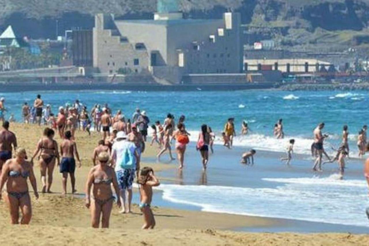 Estudio Playa Canteras 2-4P Wifi 500Mb Las Palmas de Gran Canaria Exterior foto