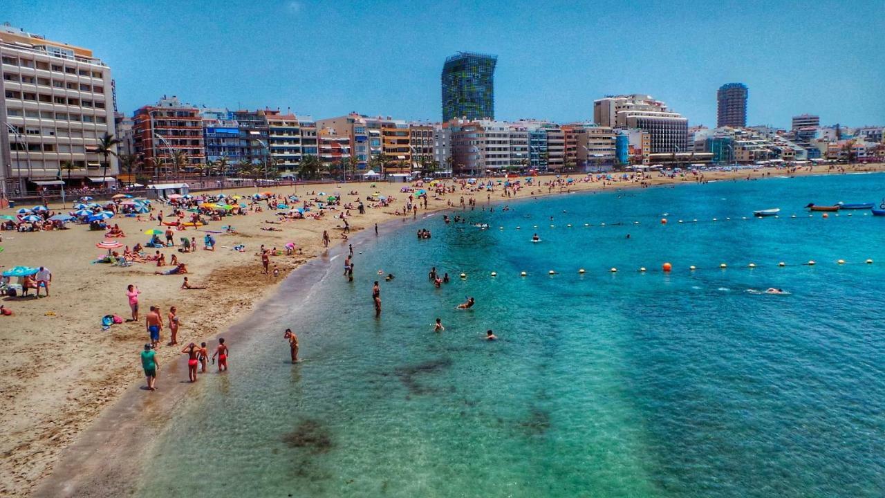 Estudio Playa Canteras 2-4P Wifi 500Mb Las Palmas de Gran Canaria Exterior foto